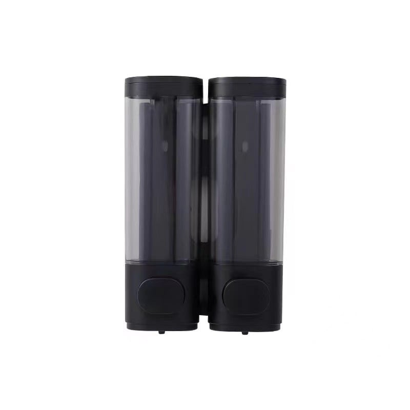 Диспенсър за сапун, стенен монтаж, с три изхода, ръчно натискане, ABS материал, модерен стил, 230 г