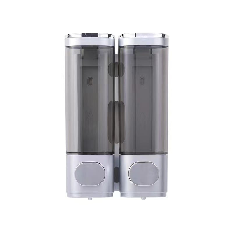 Диспенсър за сапун, стенен монтаж, с три изхода, ръчно натискане, ABS материал, модерен стил, 230 г