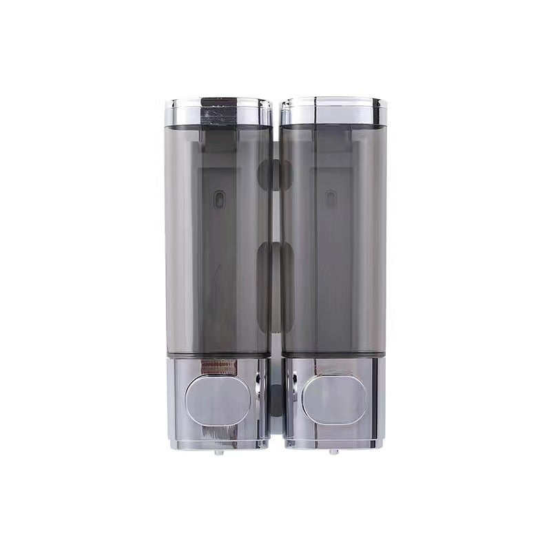 Диспенсър за сапун, стенен монтаж, с три изхода, ръчно натискане, ABS материал, модерен стил, 230 г