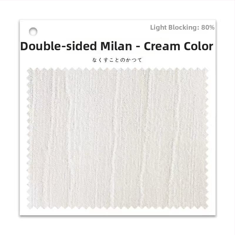 Akeni kardinad Chenille Jacquard kangast, kahepoolselt reljeefne tekstuur kõverate triipudega, Bauhausi stiil, kõrge varjatus 71–90%