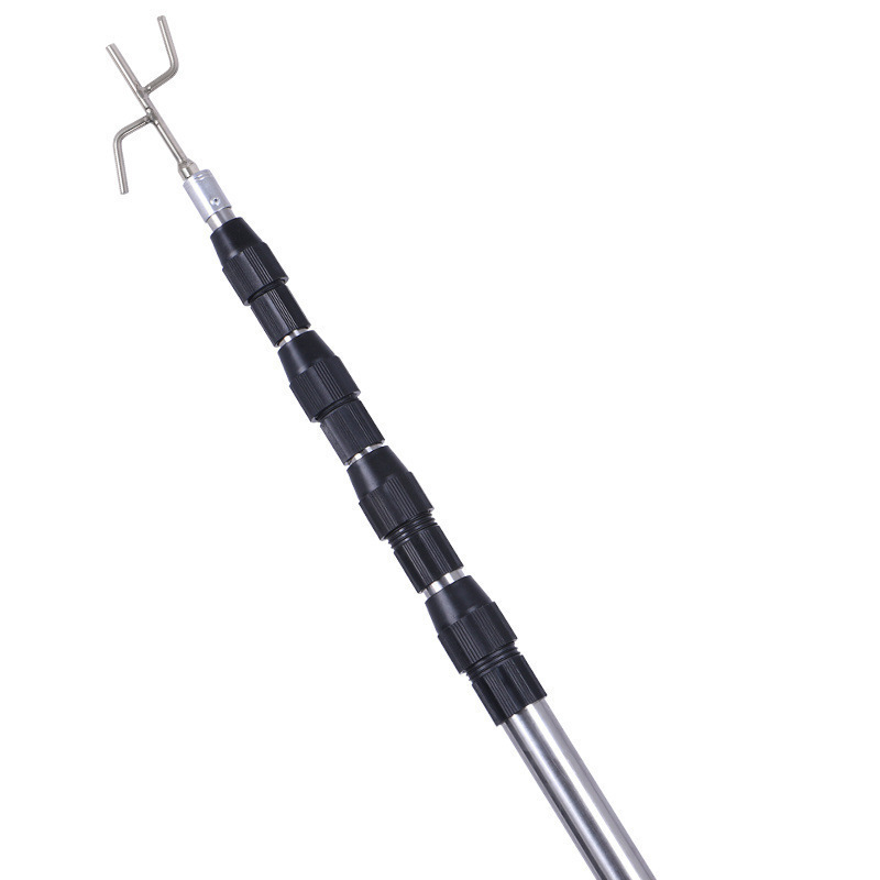 Телескопична пръчка от неръждаема стомана за окачване на дрехи в спалнята; полюс за баня; марка: Друго; стил: 1