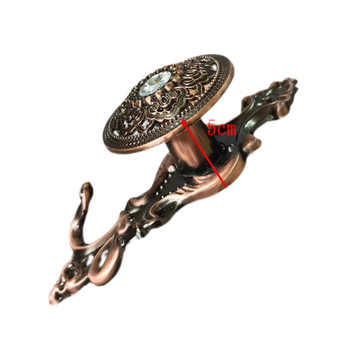 Kuke za zavjese, model 062, cinkova legura + željezo, legura solitaire, Wanxin hardware