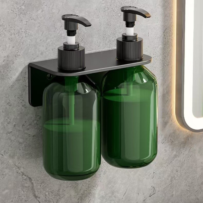 Държач за бутилки от 304 неръждаема стомана, ръчно натискане, полирано покритие, модерен стил