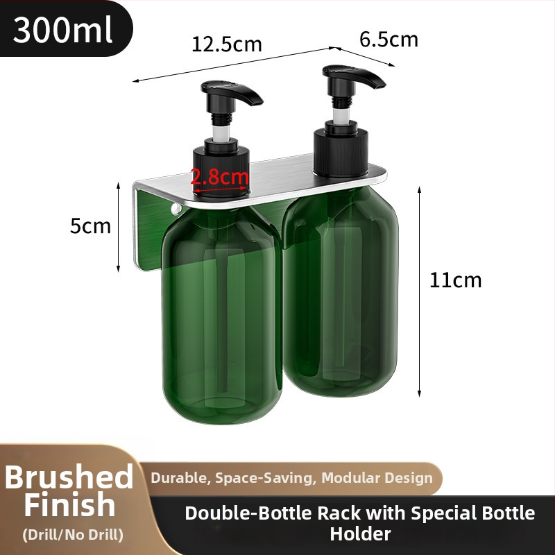 304 nerūsējošā tērauda pudeļu turētājs, ar roku preses mehānismu, pulēta virsma, mūsdienīgs stils