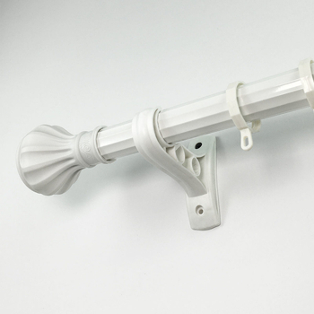 Aknakardinakatte varrastu sistēmā, cinka sakausējums, vienas un divas stieņi, burti āķi, kluss gaita ar stiprinājumu komplektu