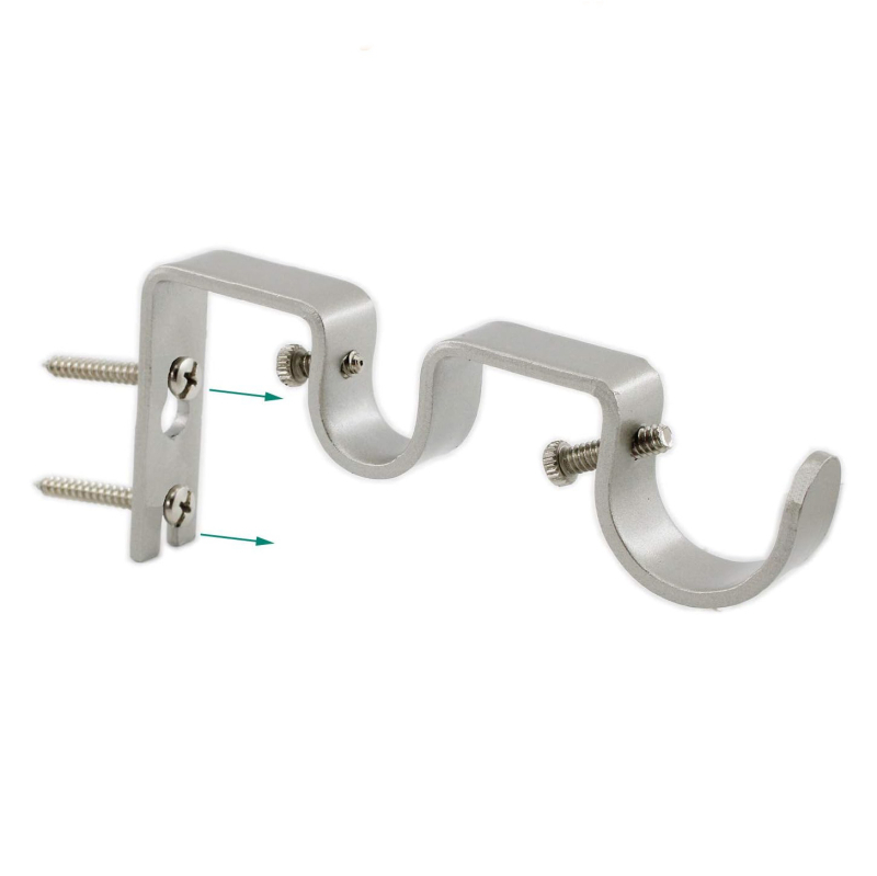 Rooma rod kardina kinnitus - raud, seina paigaldus, kaasaegne minimalistlik stiil, Window World