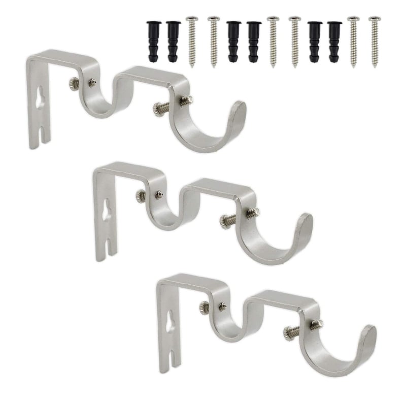 Rooma rod kardina kinnitus - raud, seina paigaldus, kaasaegne minimalistlik stiil, Window World