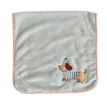 Set ručnika za kupaonicu s motívom dachshunda i jabuke, koralni fleece, brzo sušenje, koži prijateljsko, 300–400 g