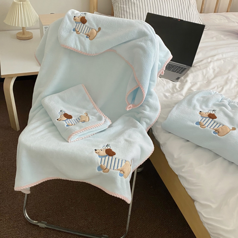 Set ručnika za kupaonicu s motívom dachshunda i jabuke, koralni fleece, brzo sušenje, koži prijateljsko, 300–400 g
