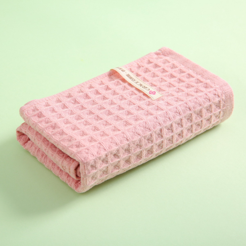 Prosop de față din bumbac, țesătură plată, 32 fire, 50–80 g, moale și absorbant, pentru uz casnic