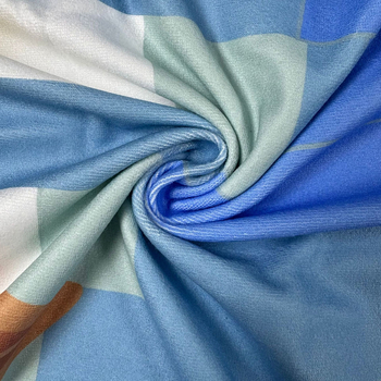 Gahumi Mikrofiber plažni i kupaonski ručnik – 300–400 g, 40 niti, tkan, prilagodba dostupna