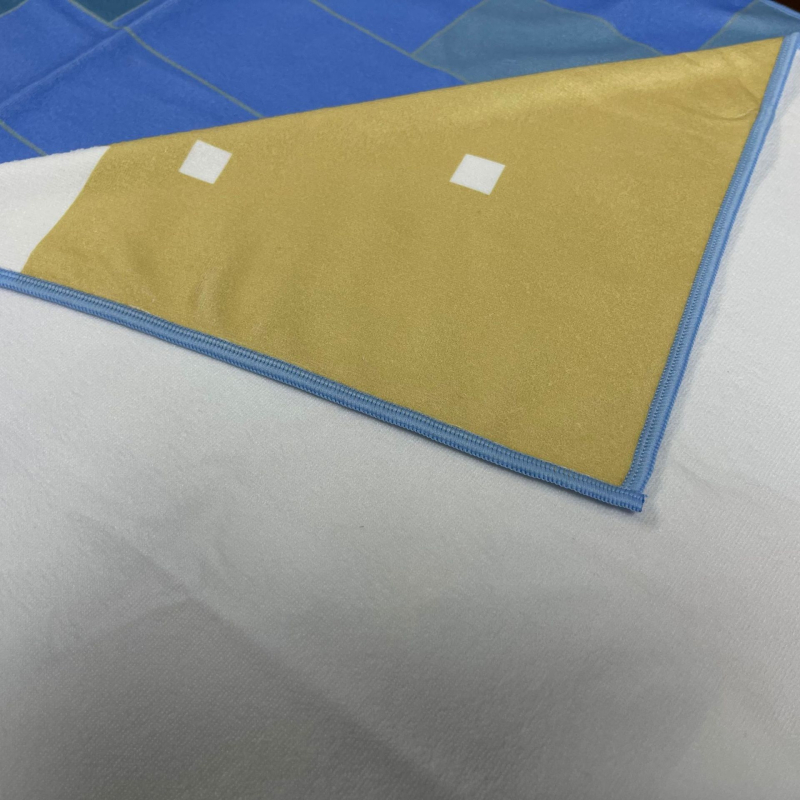 Gahumi Mikrofiber plažni i kupaonski ručnik – 300–400 g, 40 niti, tkan, prilagodba dostupna