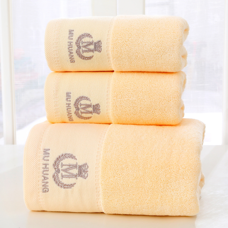 Pamukani debeli upijajući kupaonski ručnik u poklon kutiji, izvezen, mogućnost prilagodbe, ne otpušta vlakna