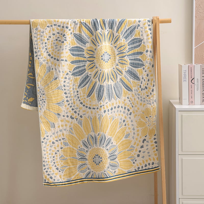 Kupaći ručnik, četiri sloja, 100% pamuk, jacquard, 32S pređa, za sve sezone