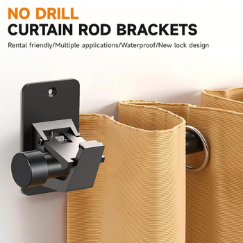 ABS клип за завеси на шина – единична кука, японски стил, максимално натоварване 10–15 кг