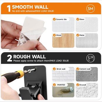 ABS клип за завеси на шина – единична кука, японски стил, максимално натоварване 10–15 кг