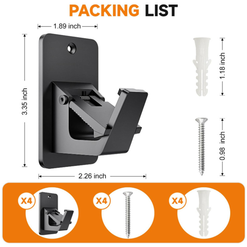 ABS клип за завеси на шина – единична кука, японски стил, максимално натоварване 10–15 кг