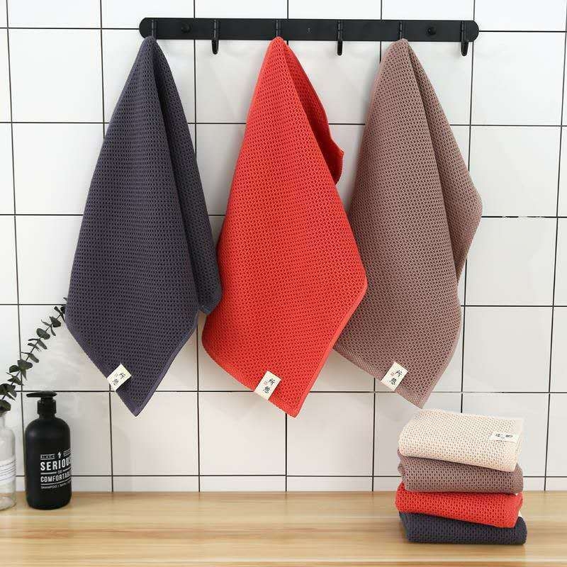 Set ručnika s uzorkom – pamuk, Jacquard 32S, debeo, prilagodljiva obrada
