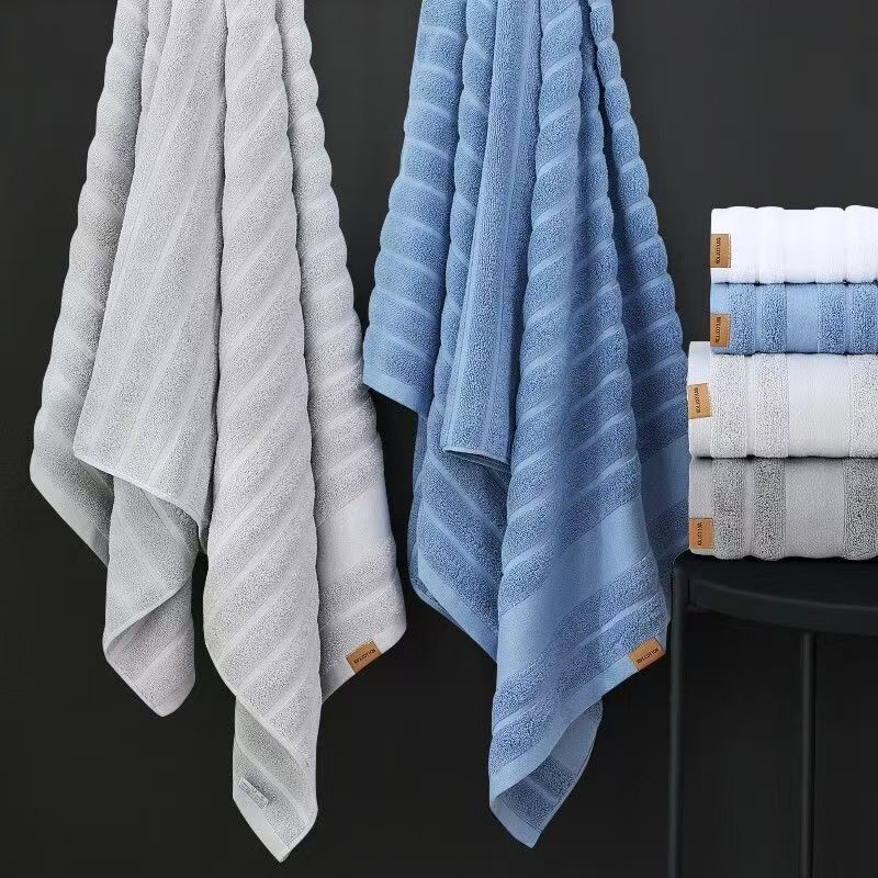 Set ručnika za kupanje od pamuka, 32S vlakna, 100–380 g