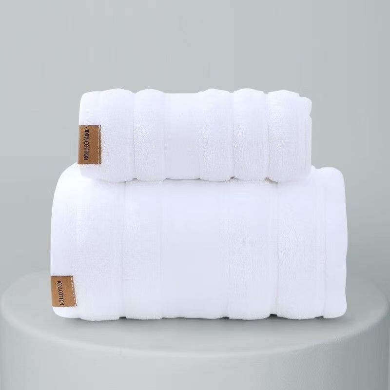 Set ručnika za kupanje od pamuka, 32S vlakna, 100–380 g