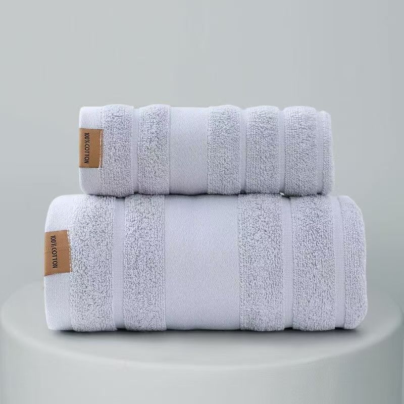 Set ručnika za kupanje od pamuka, 32S vlakna, 100–380 g