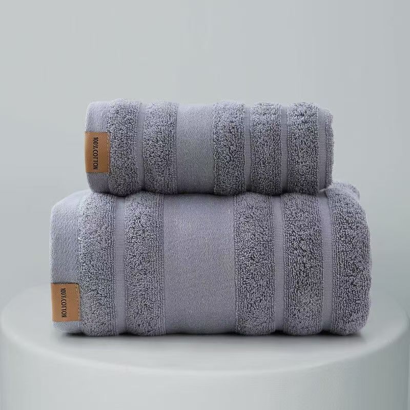 Set ručnika za kupanje od pamuka, 32S vlakna, 100–380 g