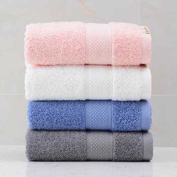 Кърпа за лице и баня в подаръчна кутия, 2 опаковки, чист памук, бродерия, 260 g