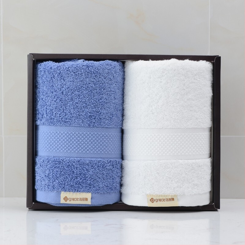 Sejas un vannas dvielis, 2-pakā dāvanu kastē, 100% kokvilna, izšūts, 260 g