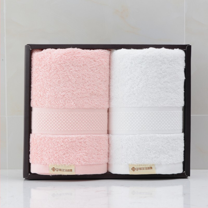 Sejas un vannas dvielis, 2-pakā dāvanu kastē, 100% kokvilna, izšūts, 260 g