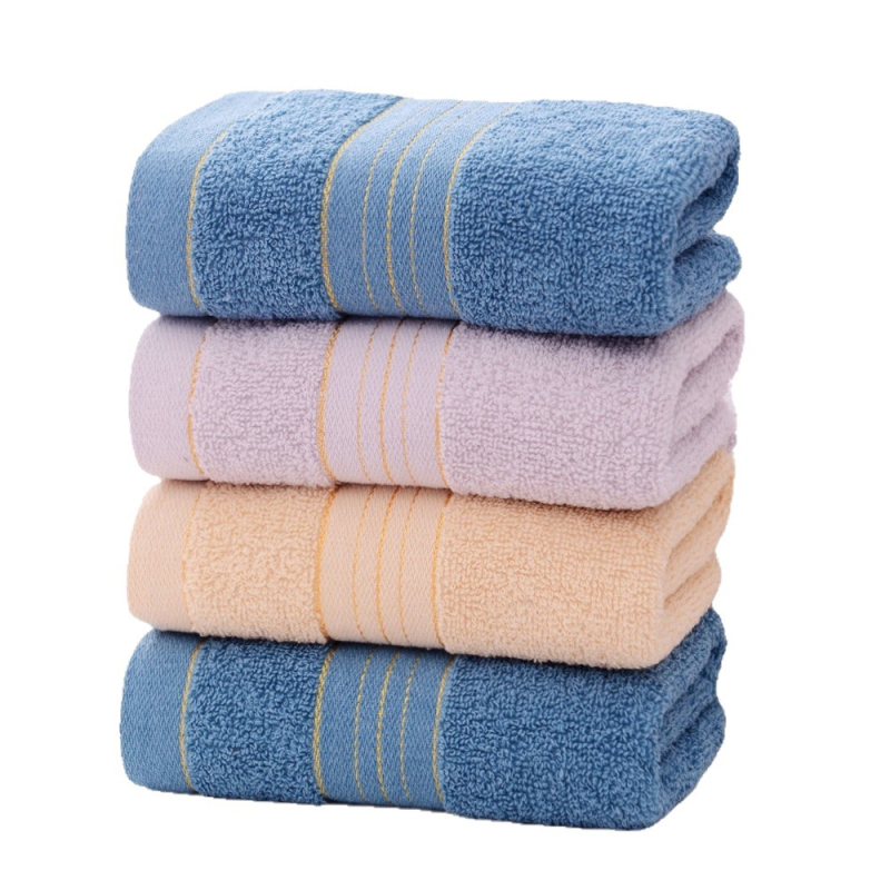 Prosop de față din bumbac, fir 14, 100–120 g, țesătură simplă, personalizare disponibilă