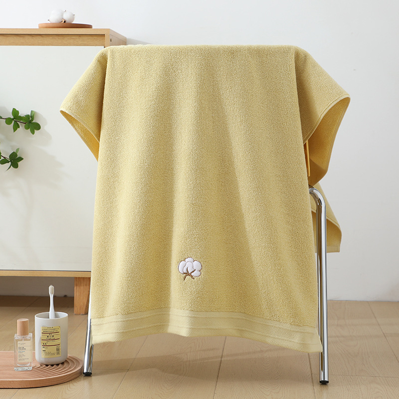 Ručník za kupanje i plažu od 100% pamuka, 32S pređa, vez Jacquard, težina 300–399 g