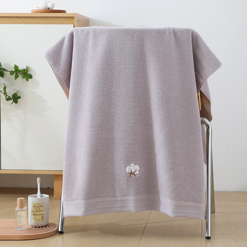 Ručník za kupanje i plažu od 100% pamuka, 32S pređa, vez Jacquard, težina 300–399 g