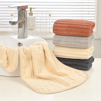 Rainway Coral Velvet ručnici za lice i tijelo, 150D, šivani rubovi, težina 50–80 g, prilagodljivo