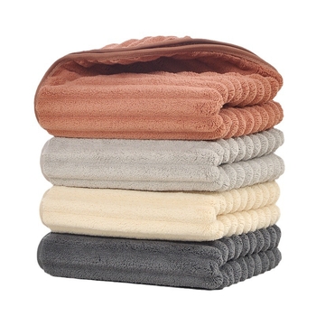 Rainway Coral Velvet ručnici za lice i tijelo, 150D, šivani rubovi, težina 50–80 g, prilagodljivo