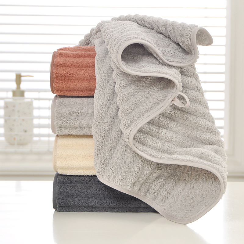 Rainway Coral Velvet ručnici za lice i tijelo, 150D, šivani rubovi, težina 50–80 g, prilagodljivo