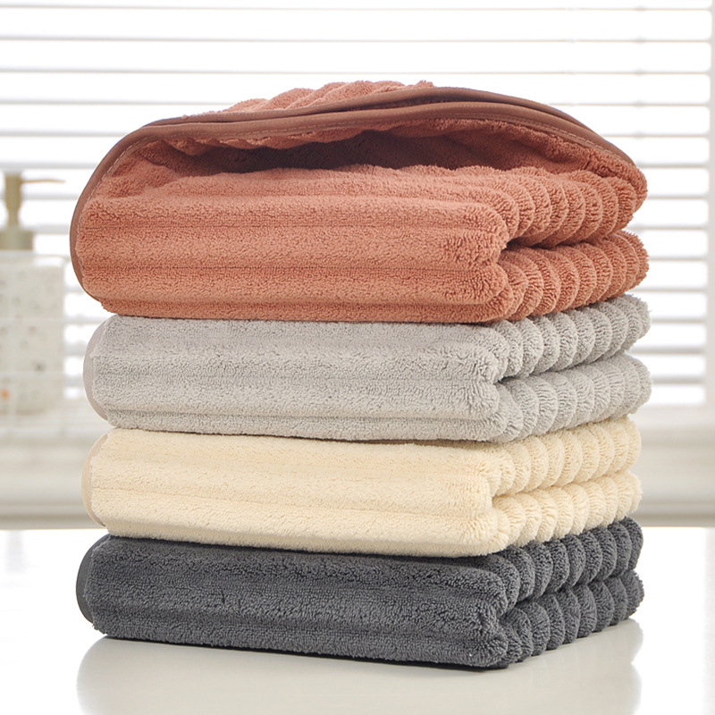 Rainway Coral Velvet ručnici za lice i tijelo, 150D, šivani rubovi, težina 50–80 g, prilagodljivo
