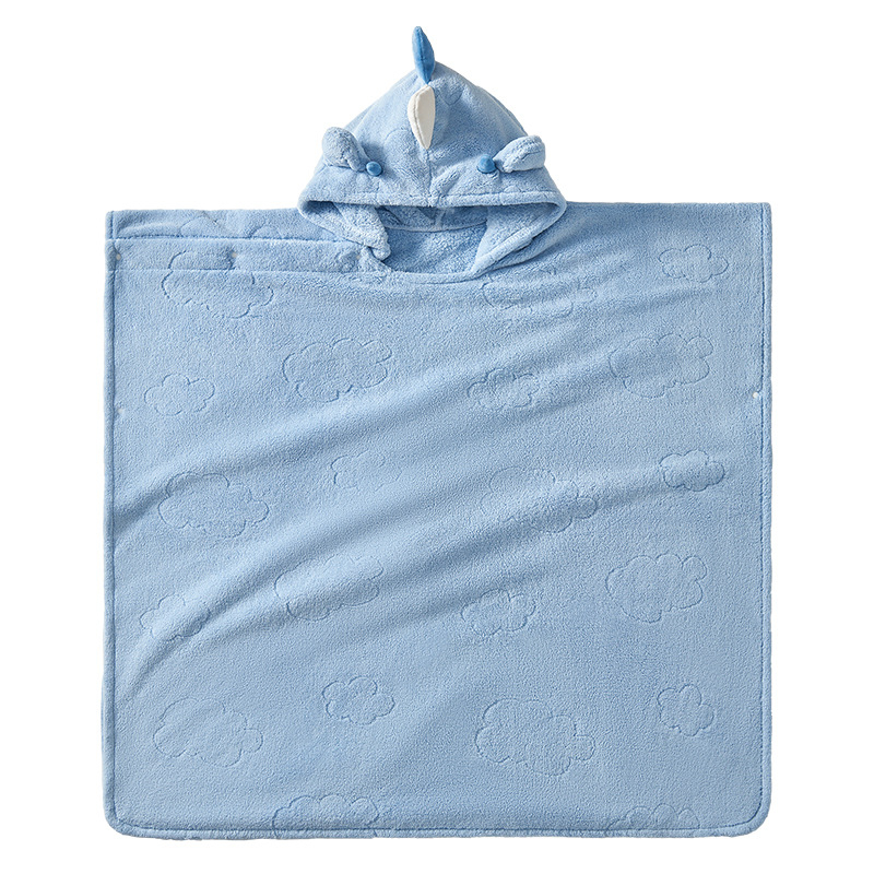 Prosop de baie purtabil pentru copii cu glugă - Very cute, poliester, 200–300 g, 40 fibre, tiv cusut