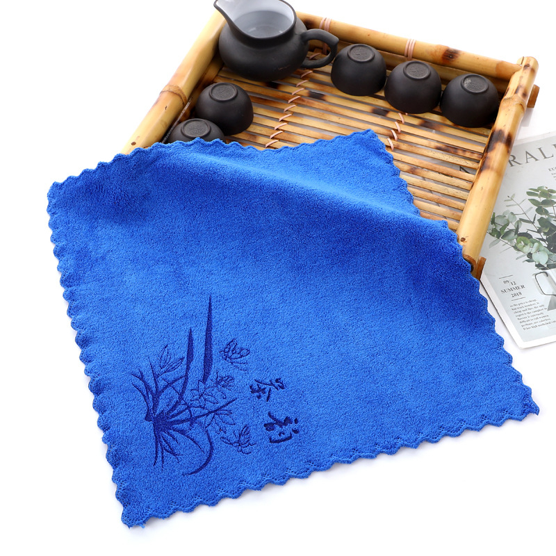 Mikrofiber kuhinjska krpa za sušenje, 150D ravno pletivo, lagana (<50 g), 80% sadržaj glavnih vlakana