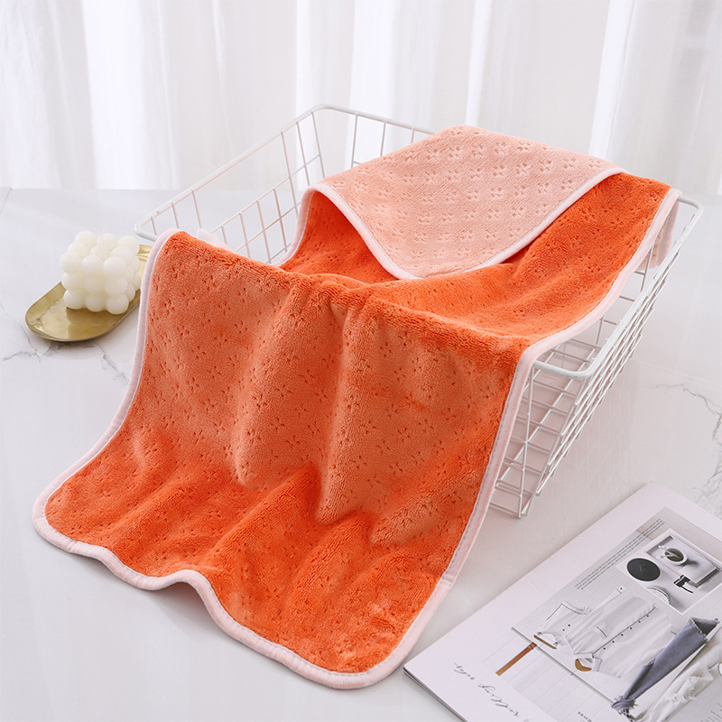 Dvoslojna deka-ručnik od coral fleece za kupaonu, 500 g+, 150D vlakno, šivanje, mogućnost prilagođavanja