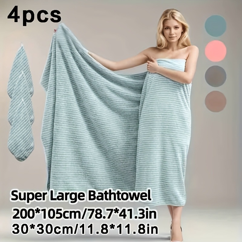 Fürdőtörölközők készlet teljes testburkolattal - csillagcsíkos minta; Márka: Other; Tartalom: 1; Stílus: Flower-type