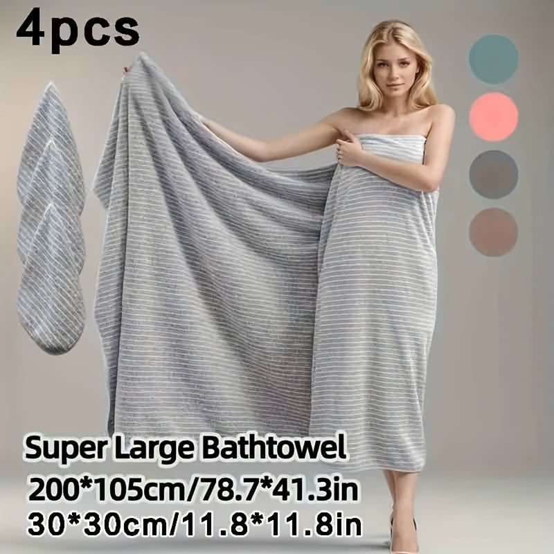 Fürdőtörölközők készlet teljes testburkolattal - csillagcsíkos minta; Márka: Other; Tartalom: 1; Stílus: Flower-type