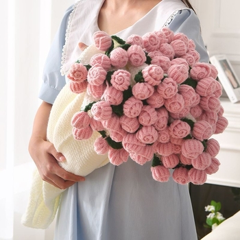 Βελουδένιο πετσέτα-ριχτάρι με σχέδιο από τριαντάφυλλα και καρδιές, λουλουδένιο μοτίβο, για όλες τις εποχές