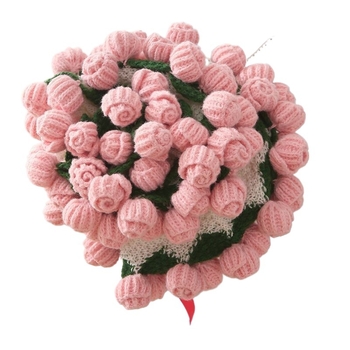 Βελουδένιο πετσέτα-ριχτάρι με σχέδιο από τριαντάφυλλα και καρδιές, λουλουδένιο μοτίβο, για όλες τις εποχές