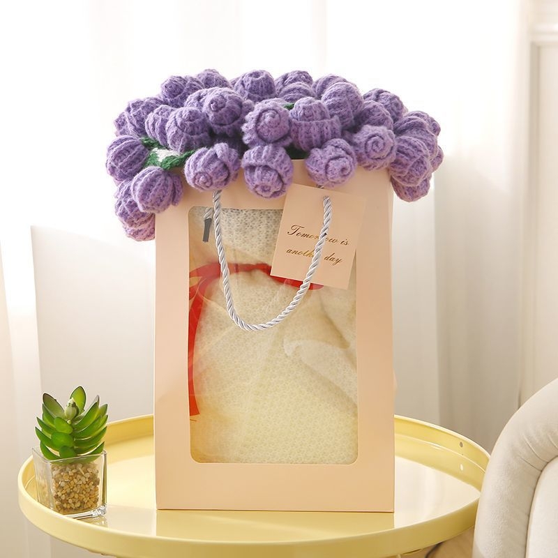 Βελουδένιο πετσέτα-ριχτάρι με σχέδιο από τριαντάφυλλα και καρδιές, λουλουδένιο μοτίβο, για όλες τις εποχές