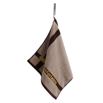 Prosop de față pătrat din bumbac de clasă A, set 4 bucăți, fiecare 50 g, rezistent la pete și foarte absorbant