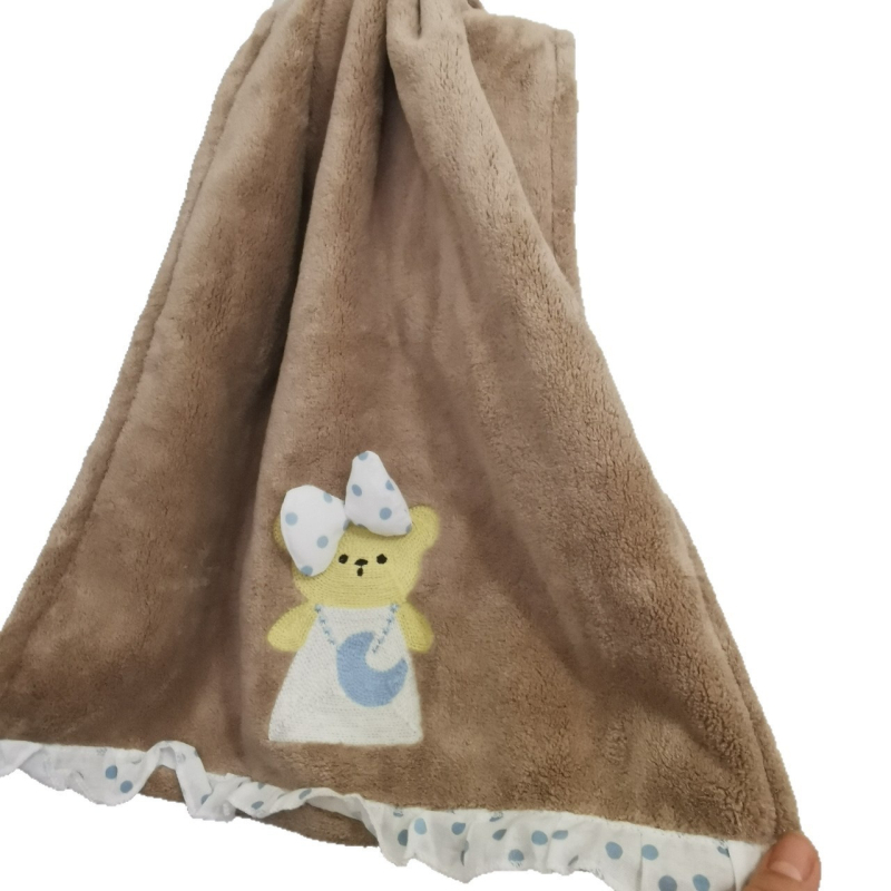 Shuangli marka Unibear – slatko crtani medo s mašnicom, oversize ručnik za tijelo, ručnik za kupanje, kapa za sušenje kose, kupaonska suknja, mekan