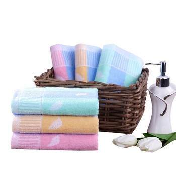 Pamukani ručnik za lice s jacquard uzorkom, 16 niti, 80-100 g