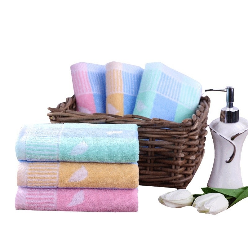 Pamukani ručnik za lice s jacquard uzorkom, 16 niti, 80-100 g