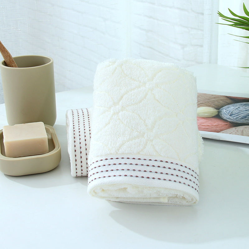 Prosop de față 100% bumbac, moale și îngroșat, 70 g, utilizare universală, finisaj tiv, absorbție de apă 5–10 s