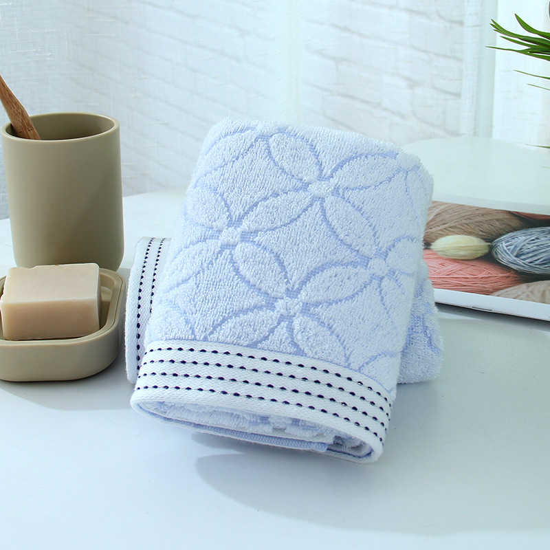 Prosop de față 100% bumbac, moale și îngroșat, 70 g, utilizare universală, finisaj tiv, absorbție de apă 5–10 s